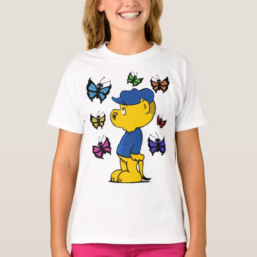 Ferald & de vlinders t-shirt (Voorkant)