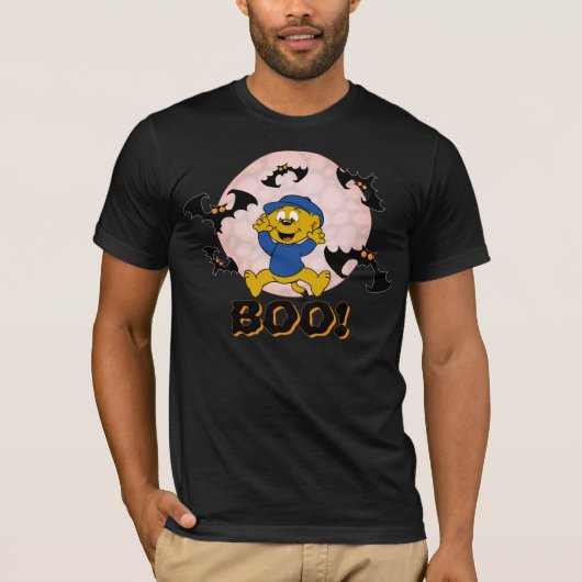 Ferald die de vleermuizen bang maakt t-shirt (Voorkant)