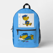 Ferald Drawing Backpack Bedrukte Rugzak (Voorkant)