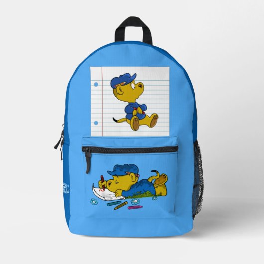 Ferald Drawing Backpack Bedrukte Rugzak (Voorkant)