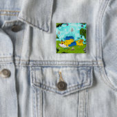 Ferald Drawing by the Waterfall Button (In situ)