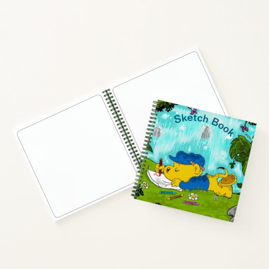 Ferald Drawing | Kinder Schetsenboek Notitieboek (Binnen)