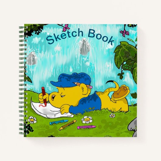 Ferald Drawing | Kinder Schetsenboek Notitieboek (Voorkant)