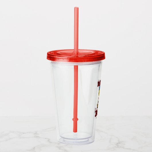 Ferald Eating Rozen Cup Acryl Drinkbeker (Rechts)