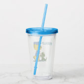 Ferald en de Baby Dizard Cup Acryl Drinkbeker (Achterkant)