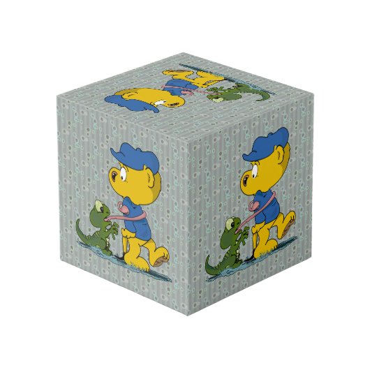 Ferald en de Baby Lizard Cube Kubus (Achter hoekig)