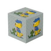 Ferald en de Baby Lizard Cube Kubus (Voorkant hoekig)