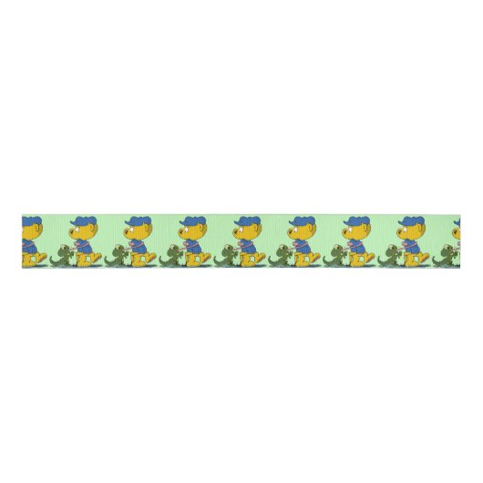 Ferald en de Baby Lizard Grosgrain Lint (Voorkant)