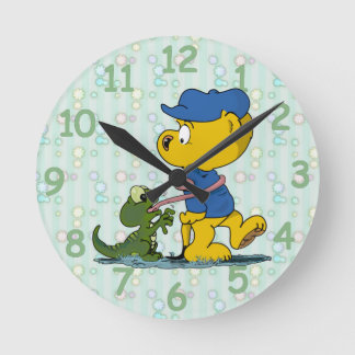 Ferald en de Baby Lizard Ronde Klok
