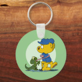 Ferald en de Baby Lizard Sleutelhanger (Voorkant)