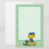 Ferald en de Baby Lizard Stationery Briefpapier (Voorkant / Achterkant)
