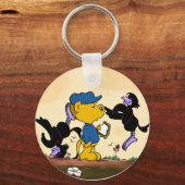 Ferald en de lastige kraaien sleutelhanger (Voorkant)