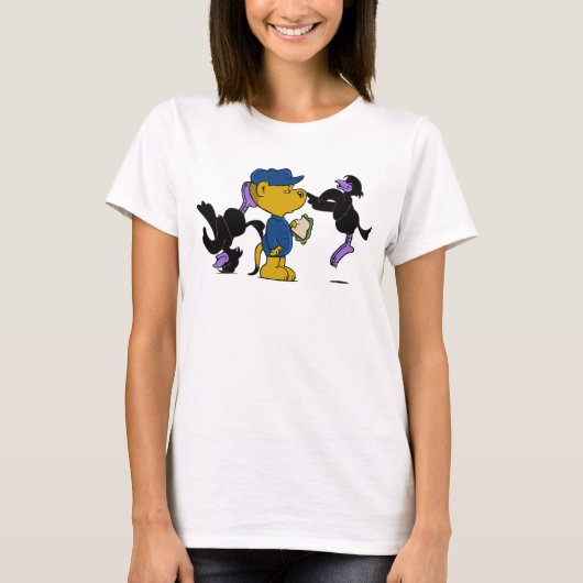 Ferald en de lastige kraaien t-shirt (Voorkant)
