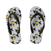 Ferald en de Pesky Crows Kinder Teenslippers (Voetbed)