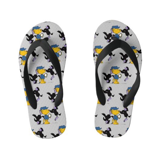 Ferald en de Pesky Crows Kinder Teenslippers (Voetbed)