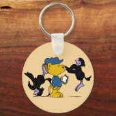 Ferald en de Pesky Crows Sleutelhanger (Voorkant)