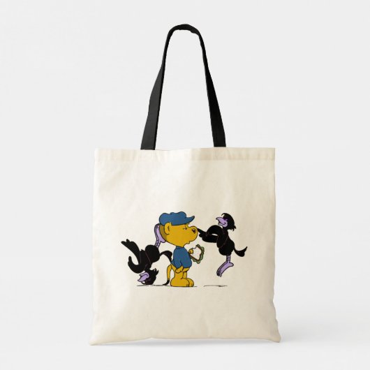 Ferald en de Pesky Crows Tote Bag (Achterkant)