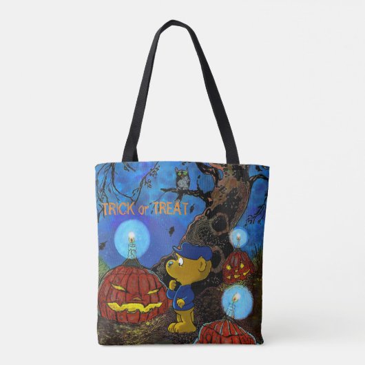Ferald en de rotte pompoenen | CANVAS TAS (Achterkant)