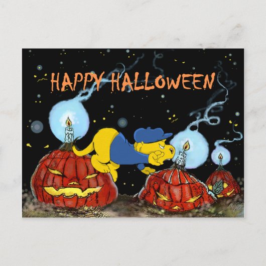 Ferald en de Rotten pomkins Briefkaart (Voorkant)