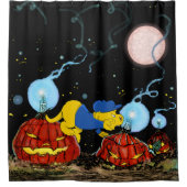 Ferald en de Rotten pomkins Douchegordijn (Voorkant)