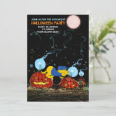 Ferald en de Rotten pomkins | Halloween-partij Kaart (Staand voorkant)