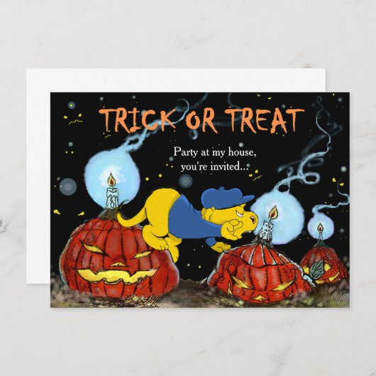 Ferald en de Rotten pomkins Kaart (Voorkant / Achterkant)