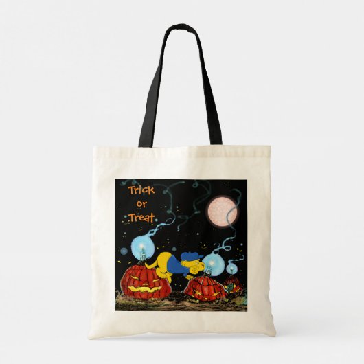 Ferald en de Rotten Pumpkins Canvas tas (Achterkant)