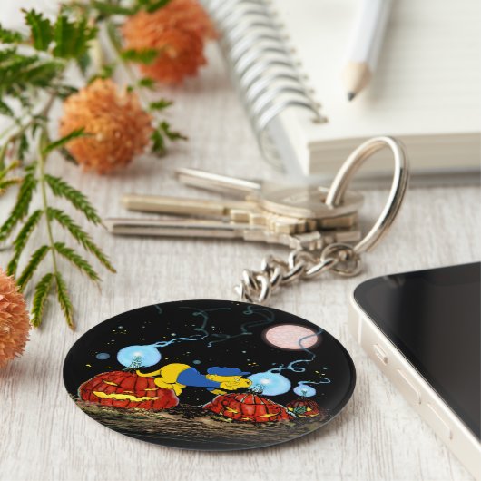 Ferald en de Rotten Pumpkins Sleutelhanger (Zijkant)