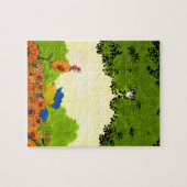 Ferald en Mizz Ladybug Jigzaag Puzzle Legpuzzel (Horizontaal)