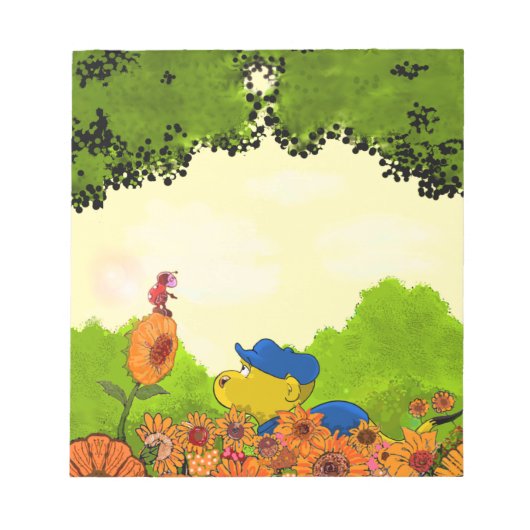 Ferald en Mizz Ladybug Notitieblok (Voorkant)