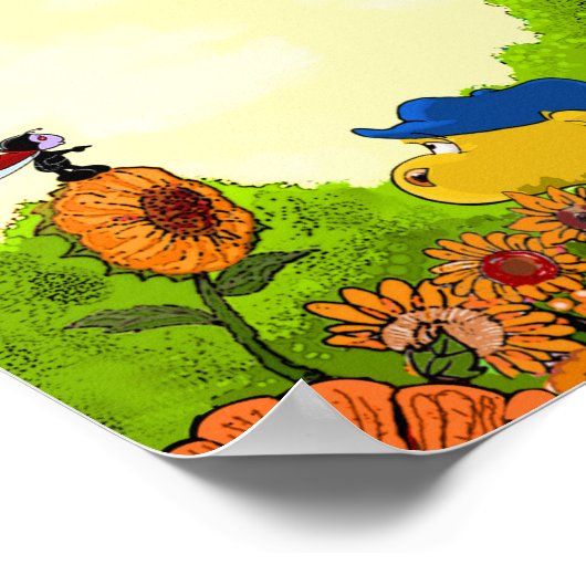 Ferald en Mizz Ladybug Poster (Hoek)