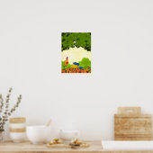 Ferald en Mizz Ladybug Poster (Keuken)