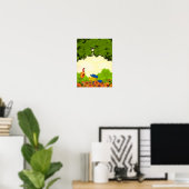 Ferald en Mizz Ladybug Poster (Thuiskantoor)