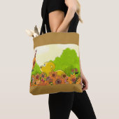 Ferald en Mizz Ladybug Tote Bag (Dichtbij)