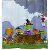 Ferald en Pals Douchegordijn (Voorkant)