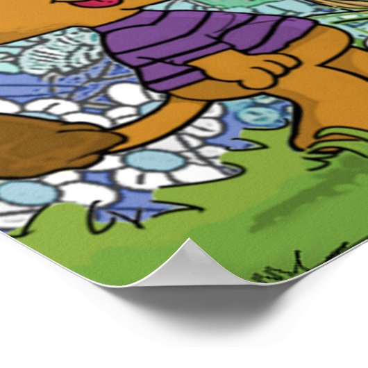 Ferald en Pals Poster (Hoek)