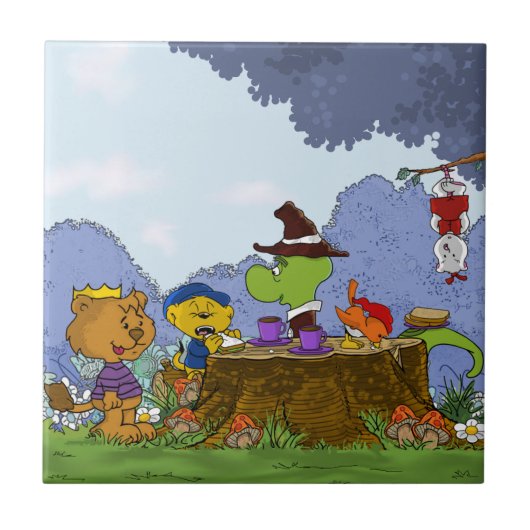 Ferald en Pals Tegeltje (Voorkant)