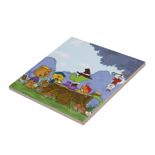 Ferald en Pals Tegeltje (Zijkant)