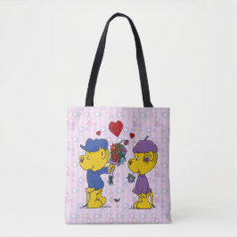 Ferald en Sahsha Ferret Canvas tas