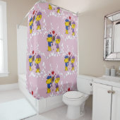 Ferald en Sahsha Ferret Douchegordijn (In situ)