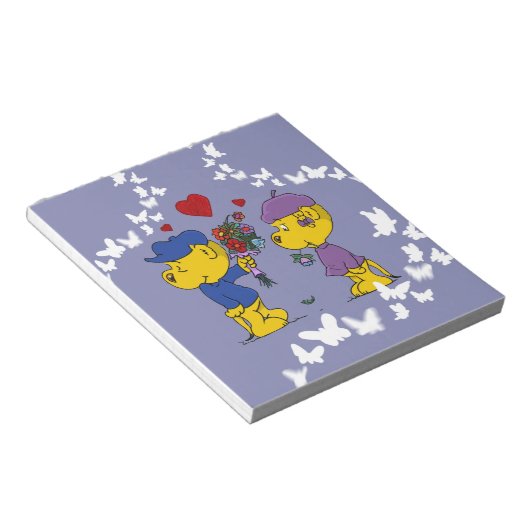 Ferald en Sahsha Ferret Notitieblok (Schuin)