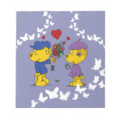 Ferald en Sahsha Ferret Notitieblok (Voorkant)