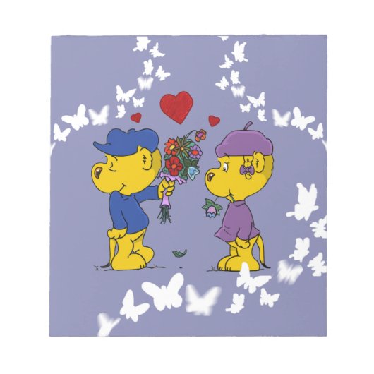 Ferald en Sahsha Ferret Notitieblok (Voorkant)