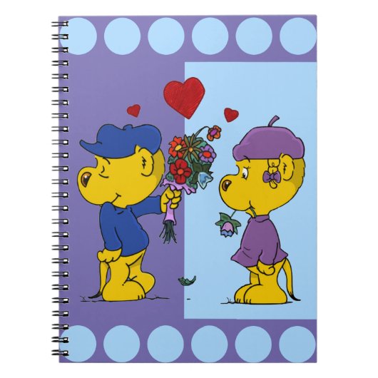 Ferald en Sahsha Ferret Notitieboek (Voorkant)