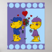 Ferald en Sahsha Ferret Poster (Voorkant)