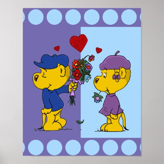 Ferald en Sahsha Ferret Poster (Voorkant)