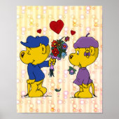 Ferald en Sahsha Ferret Poster (Voorkant)