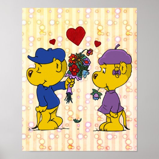 Ferald en Sahsha Ferret Poster (Voorkant)