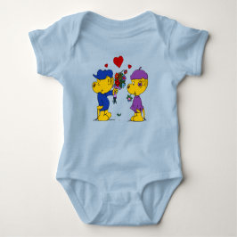 Ferald en Sahsha Ferret Romper