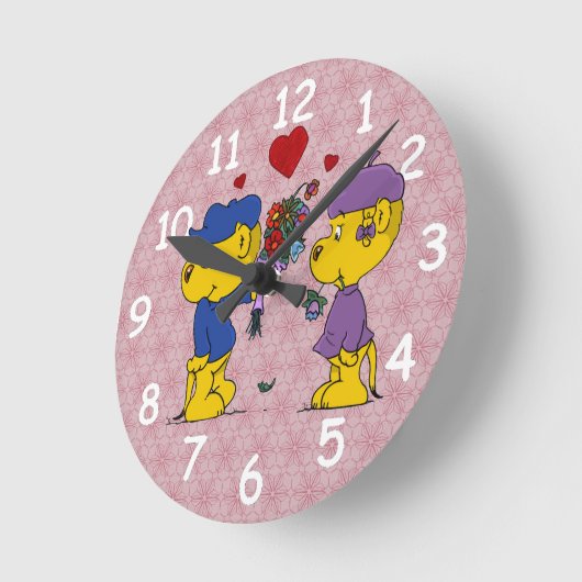 Ferald en Sahsha Ferret  Ronde Klok (Hoek)